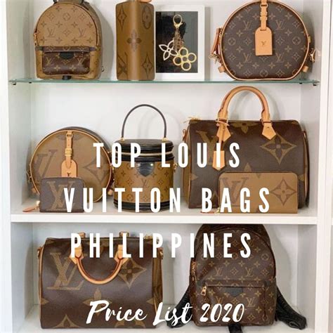 louis vuitton tote price philippines